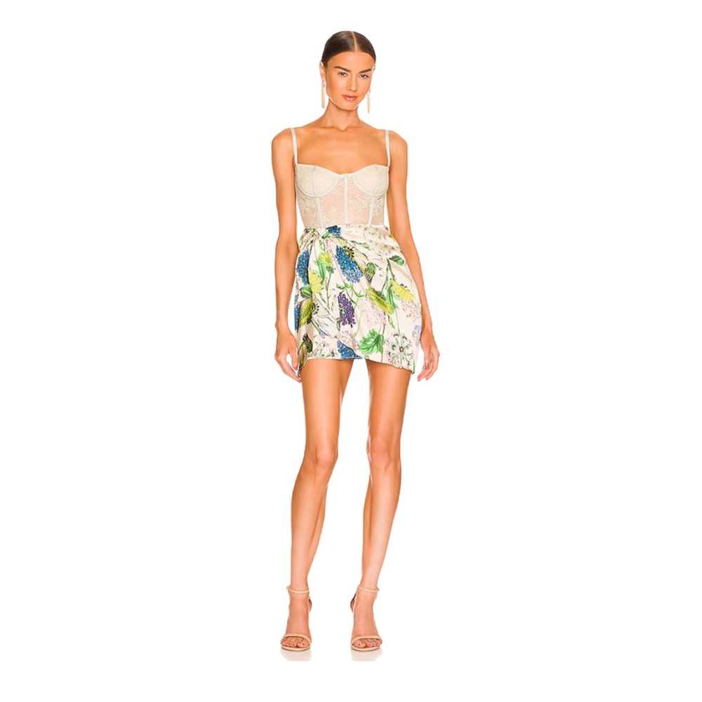 NWT KATIE MAY Man Whisperer Dress in Blue Daisy